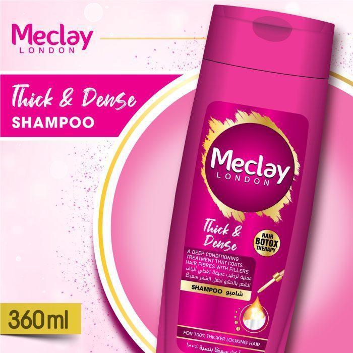 Meclay Thick & Dense Anti-Dandruff Shampoo – 360ml