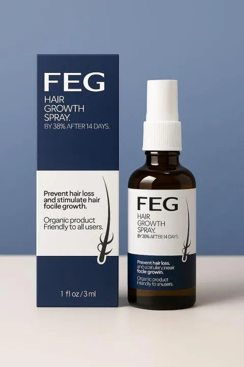 FEG Hair Growth Spray Anti-Dandruff & Frizz Control – 1 Fl Oz