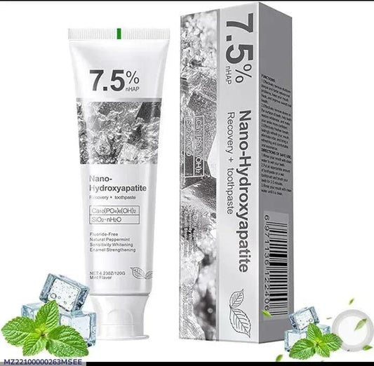 7.5% Nano Hydroxyapatite Teeth Whitening Toothpaste – 120gm