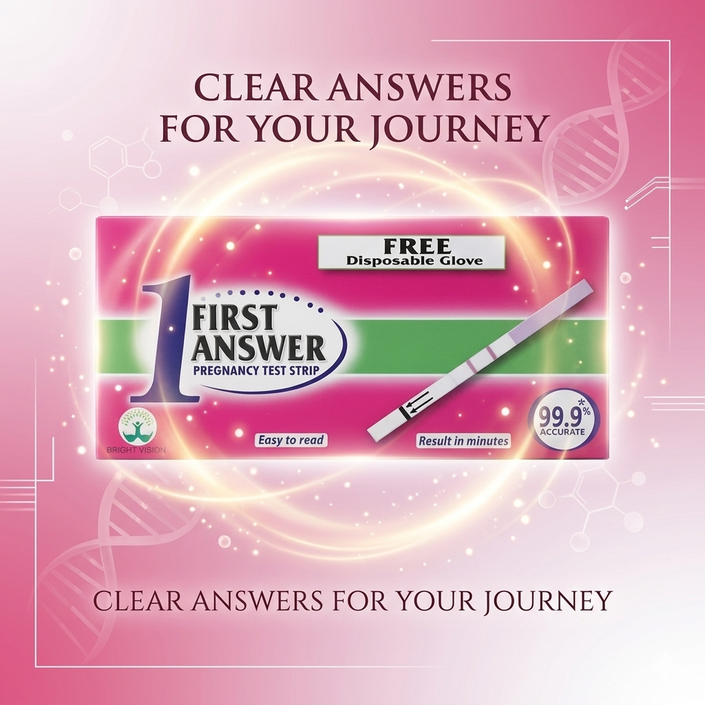 First Answer Pregnancy Test Strip – Early Detection & Reliable Results