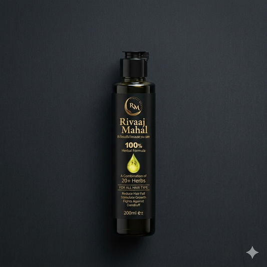 Rivaaj Mahal 100% Herbal Hair Oil for All Hair Types