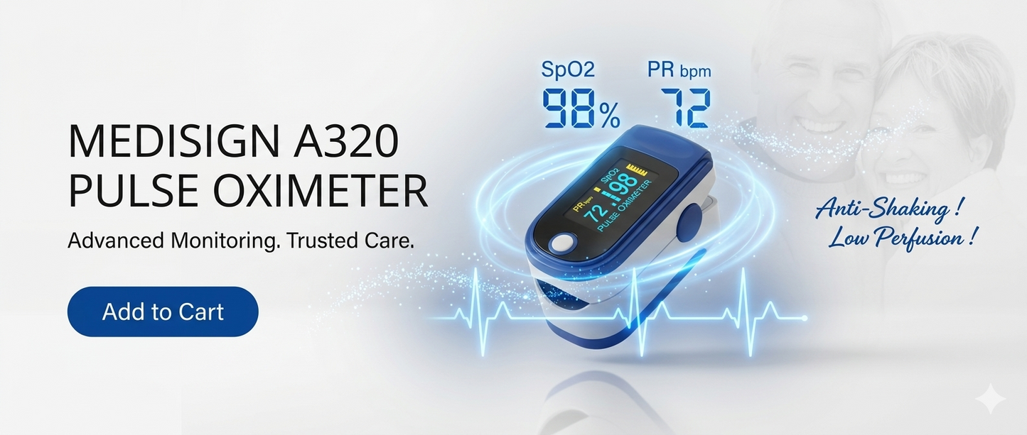 Medisign A320 Fingertip Pulse Oximeter