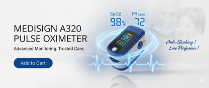 Medisign A320 Fingertip Pulse Oximeter