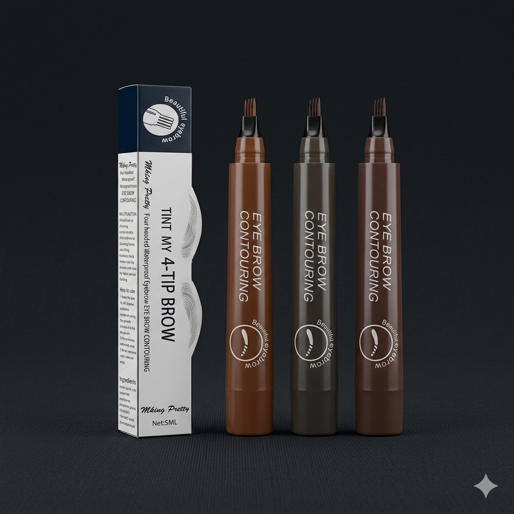 Waterproof Brown Eyebrow Pencil – Long Lasting Definition
