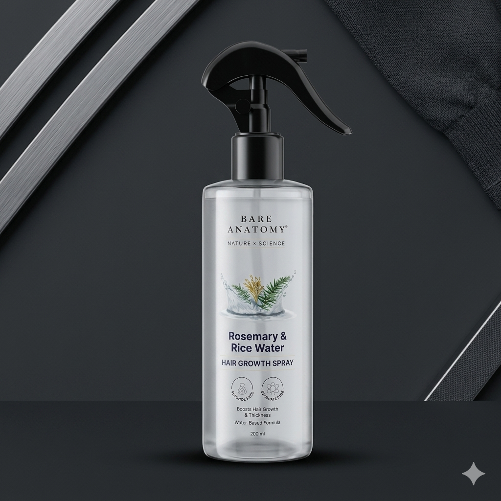 Rosemary & Rice Water Hair Spray – Alcohol Free 200ml