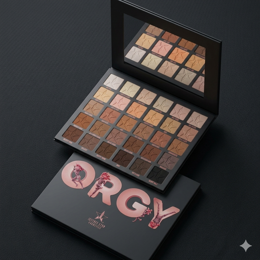 30 Shades Matte Eye Makeup Palette – Rose Gold Edition