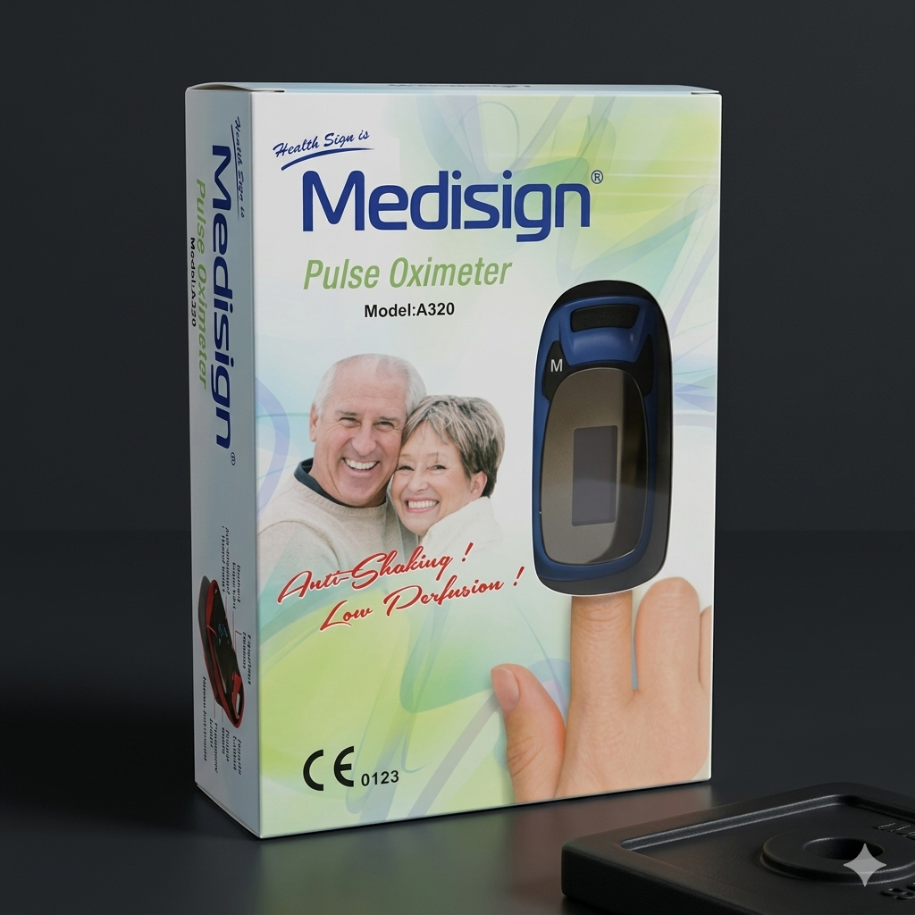 Medisign A320 Fingertip Pulse Oximeter