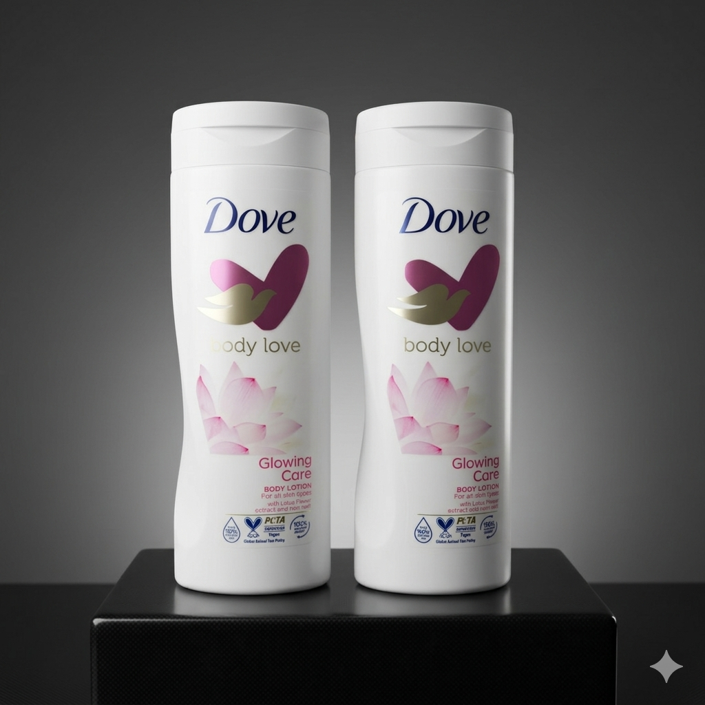 Dove Glowing Body Lotion for All Skin Types`