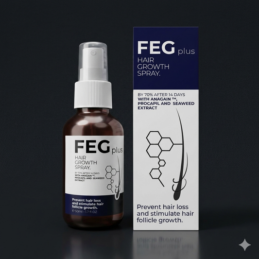 FEG Hair Growth Spray Anti-Dandruff & Frizz Control – 1 Fl Oz