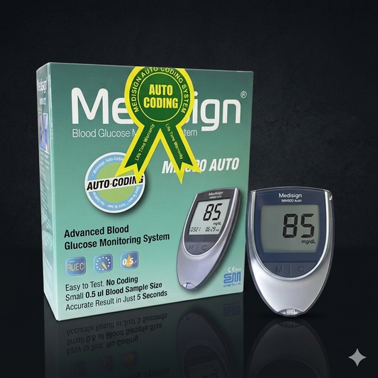 Medisign Migno Auto Blood Glucose Monitoring System – Digital Sugar Testing Machine