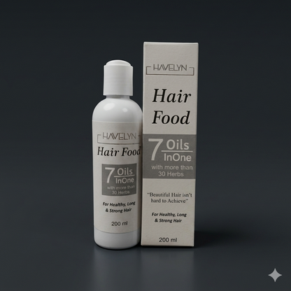 Premium Hair Food Nourishing Oil for Thick & Healthy Hair – 200ml