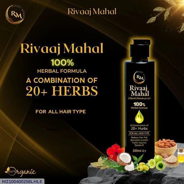 Rivaaj Mahal 100% Herbal Hair Oil for All Hair Types