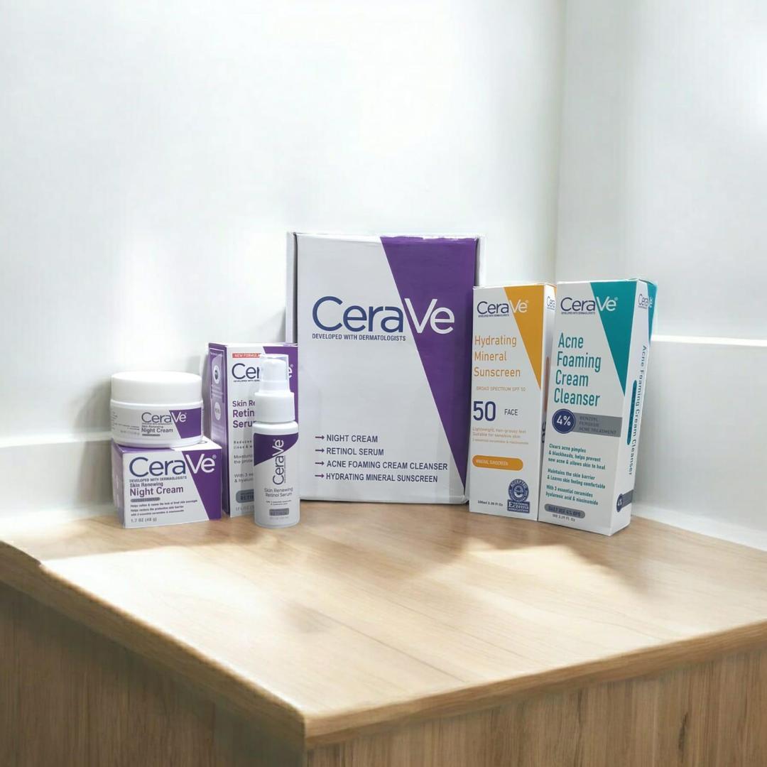 CeraVe 4-in-1 Complete Skincare Bundle for Pakistani Skin