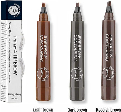 Waterproof Brown Eyebrow Pencil – Long Lasting Definition