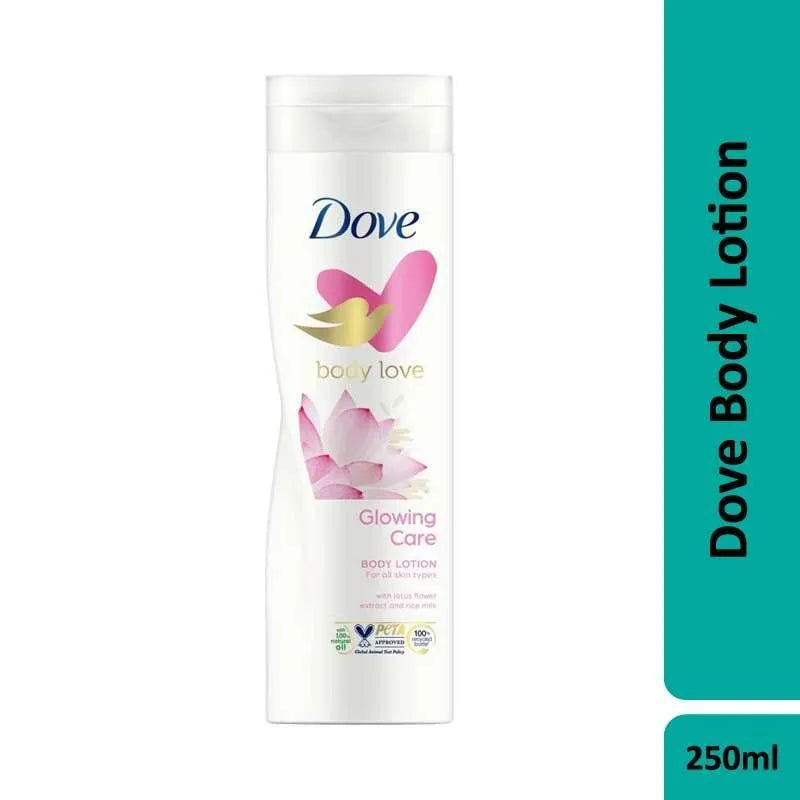 Dove Glowing Body Lotion for All Skin Types`