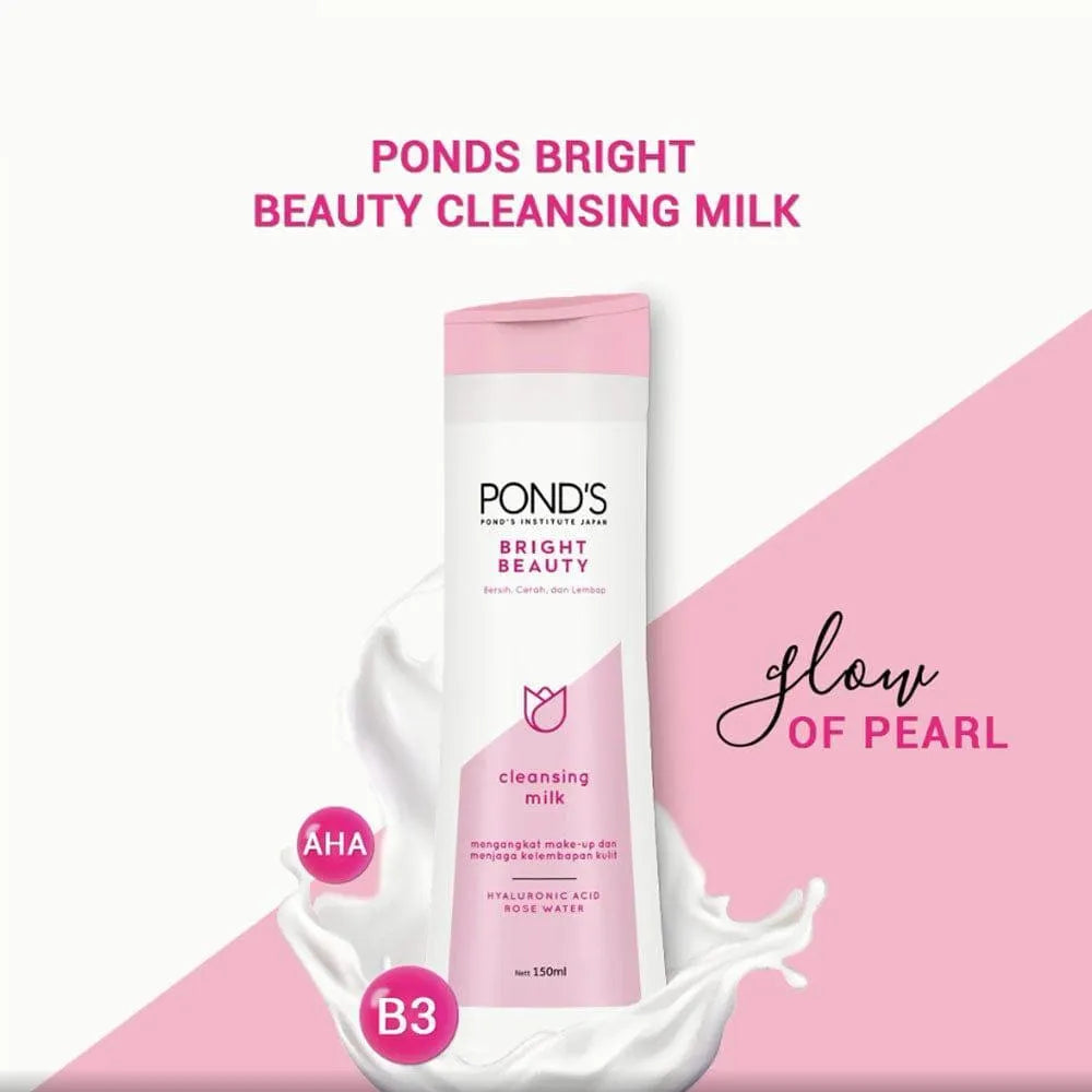 Pond's Bright Beauty Cleansing Milk Pearl Glow – 150ml