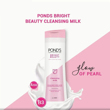 Pond's Bright Beauty Cleansing Milk Pearl Glow – 150ml