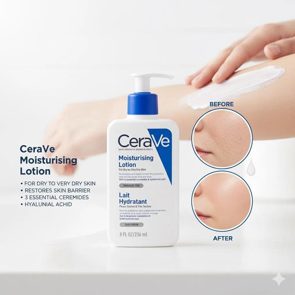 CeraVe Moisturizing Lotion for Dry Skin – 150g