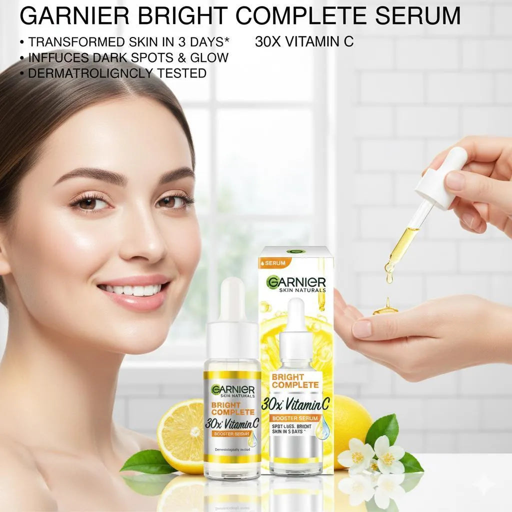 Garnier 30x Vitamin C Brightening Serum – 30ml