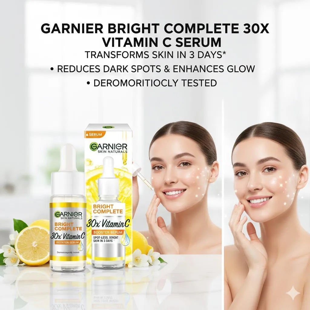Garnier 30x Vitamin C Brightening Serum – 30ml