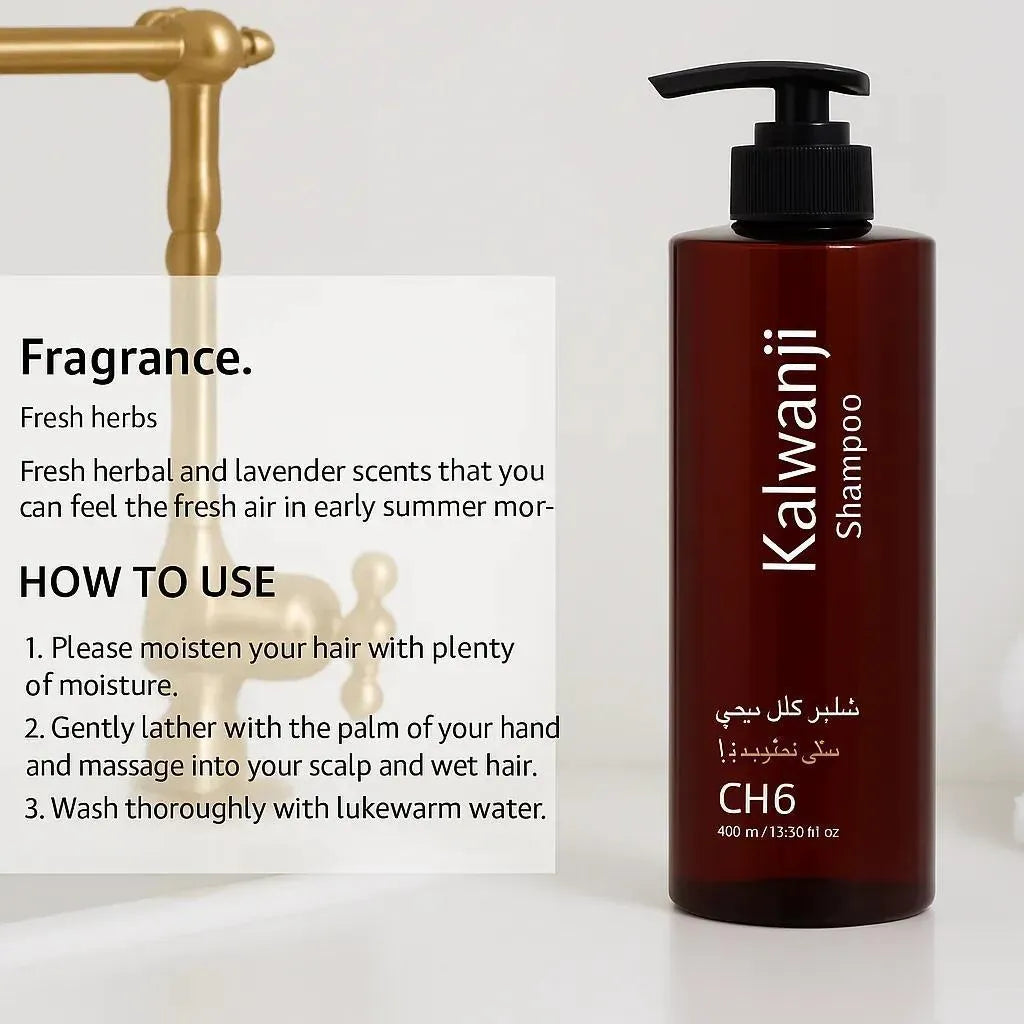 Kalwanji Anti-Dandruff Hair Shampoo for All Hair Types