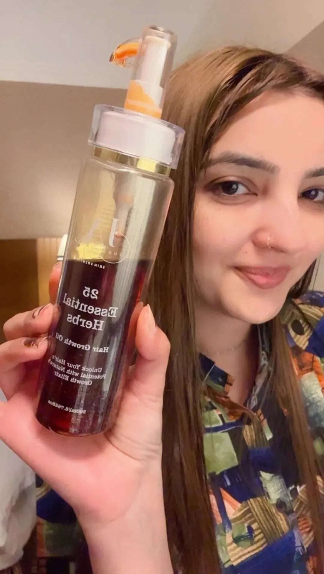 25 Essential Herbs Hair Growth Oil – Herbal Nourishing Formula