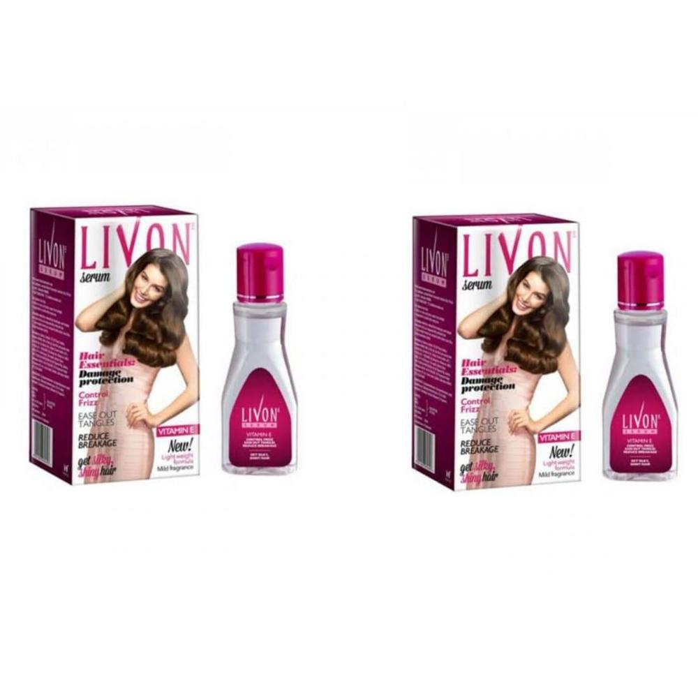 Livon Hair Serum Pink Frizz Control & Shine – 50ml
