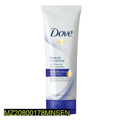 Dove Beauty Moisture Facial Cleanser with Nutrium Serum – 100g