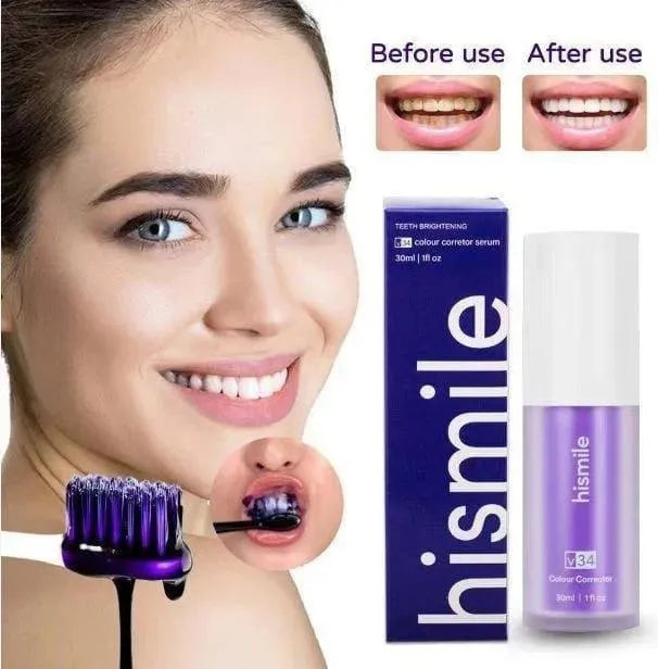 V34 Purple Teeth Whitening Serum – 30ml
