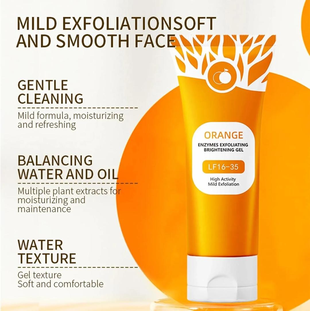 Orange Enzyme Brightening Gel Scrub