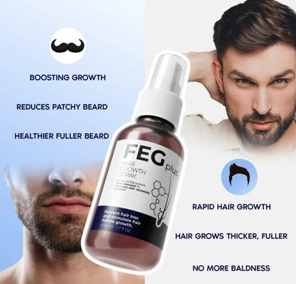 FEG Hair Growth Spray Anti-Dandruff & Frizz Control – 1 Fl Oz