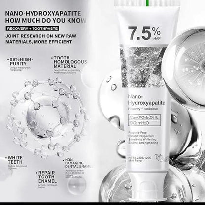 7.5% Nano Hydroxyapatite Teeth Whitening Toothpaste – 120gm