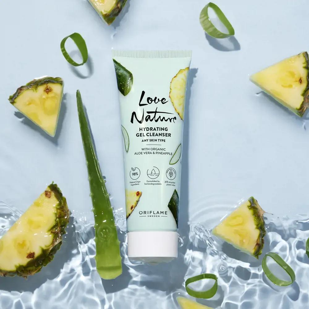 Aloe & Pineapple Brightening Facial Cleanser Gel – 125ml