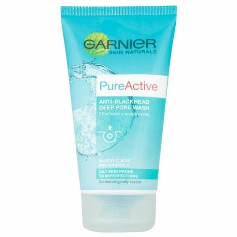 Garnier PureActive 3-in-1 Face Wash for Oily Skin – 100ml