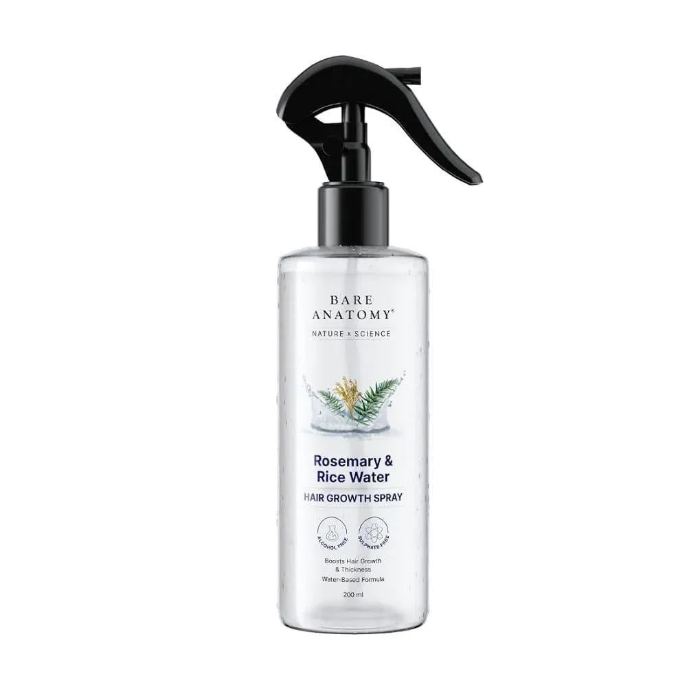 Rosemary & Rice Water Hair Spray – Alcohol Free 200ml