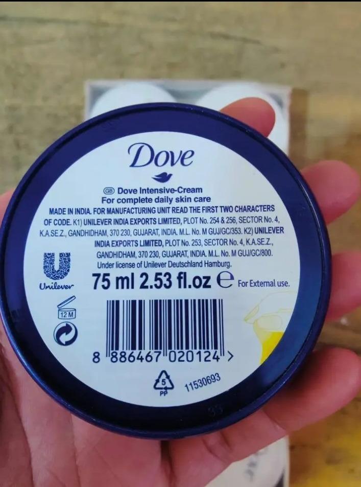 Dove Intensive Moisturizing Cream – 75ml
